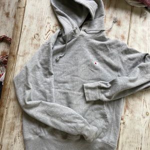 Champion grey sweatshirt